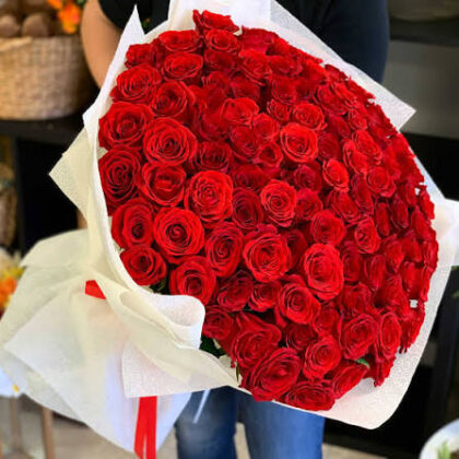 Red Roses Bouquet | Grand Red Roses Bouquet